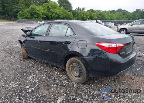 2015 Toyota Corolla Le из США, поврежденный, VIN 2T1BURHE4FC230768